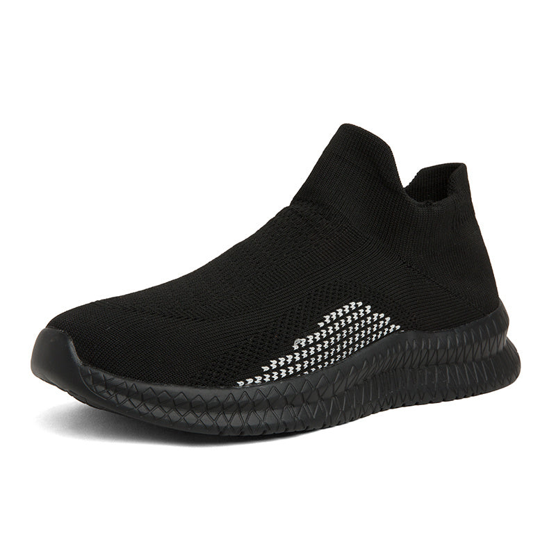 Breathable Lightweight Slip On Casual Shoes, Soft Sole